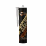 چسب سیلیکون شفاف 280 گرم گلدن مدل مقاوم وزن 280g