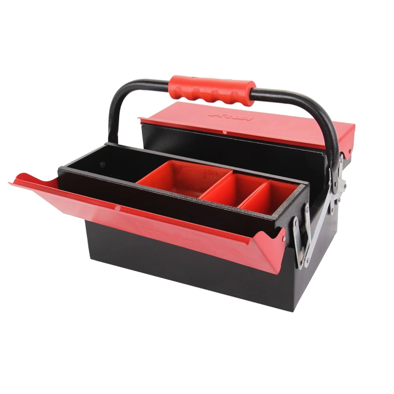 toolbox-metal-30cm-arva-4702 جعبه ابزار فلزی آروا مدل ۴۷۰۲