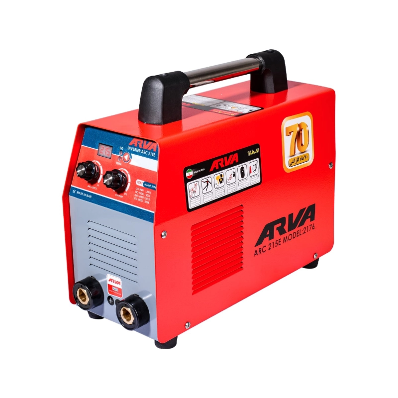 welding-inverter-model-2176 تصویر جلو اینورتر جوشکاری ARC ۲۱۵E