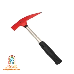 چکش درودگری ایران پتک مدل AR-6020 نمای کامل با دسته کروم و وزنه مربعی