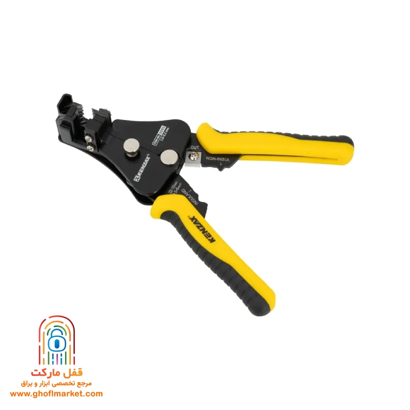 kenzax-wire-stripper-9095 نمای کلی سیم لخت کن اتوماتیک ۷ اینچ سه کاره کنزاکس مدل 9095