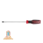 پیچ گوشتی تکی چهارسو رونیکس RH-2891 سایز 200 در 8 میلی متر با دسته دورنگ TPR