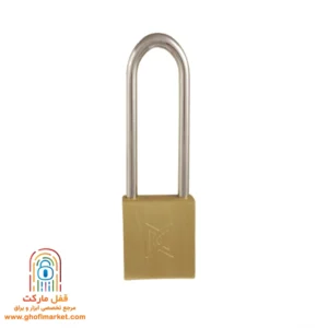 نمای قفل آویز گیرا سایز 50 تخت میله بلند