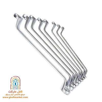 مجموعه ۸ عددی آچار دو سر رینگی آتا