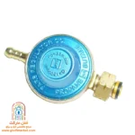 رگلاتور پرسی گاز با اتصالات رزوه‌ای و بدنه آلومینیومی
