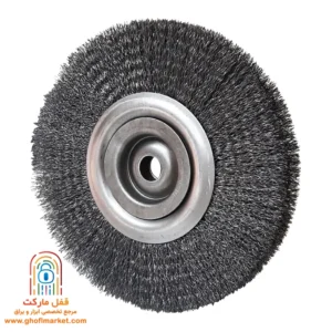 برس حرفه‌ای تخت افشان فولادی جهان برس 0053 سایز 250×25
