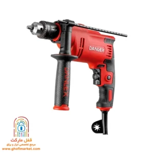 دریل 750 وات فلزی مستحکم چکشی دیمردار دنلکس مدل DX-1275