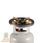 پیک نیک سفید همایون گاز با شیر تنظیم شعله و دسته حمل