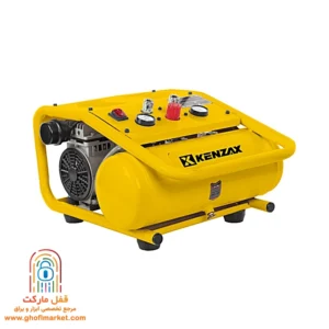 کمپرسور باد کنزاکس مدل KACS-108 ظرفیت ۸ لیتری با طراحی حرفه‌ای