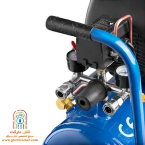 کمپرسور نووا NTA-9050 باد ۵۰ لیتری با مخزن ضدزنگ و بدنه مقاوم مناسب کارگاه و منزل
