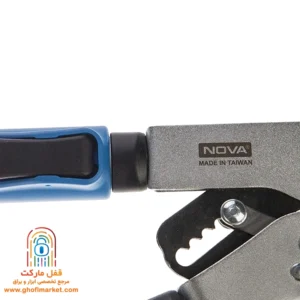 قیچی شاخه زن نووا مدل NTS-2370 تایوانی با تیغه تیز و دسته تلسکوپی بلند 95 سانتیمتر