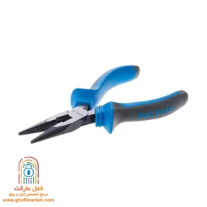 دم باریک نووا مدل NTP-8008 سایز 6 اینچ با فک دندانهدار و دسته ارگونومیک