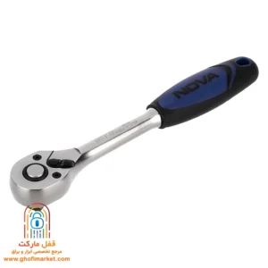 آچار بکس همه‌کاره نووا مدل 7402-NTS با قابلیت تنظیم برای پیچ‌های شش‌گوش و چهارگوش مختلف