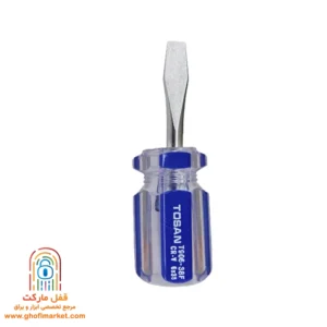 پیچ گوشتی دوسو دسته کریستالی مشتی توسن T906N-38F سایز 38×6