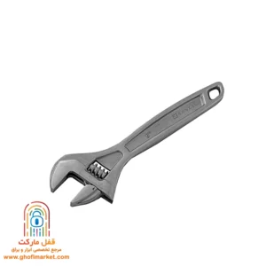 آچار فرانسه کنزاکس مدل KAW-108 سایز ۸ اینچ با پیچ تنظیم روان و ساختار مقاوم در برابر زنگ‌زدگی
