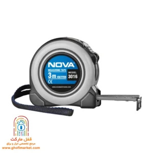 متر روکش‌دار نووا مدل NTT-3016 طول ۳ متر