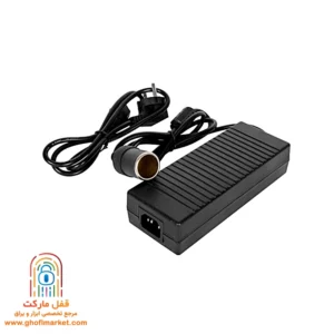 آداپتور کنزاکس مدل KAD-1012 با خروجی فندکی ۱۲ ولت