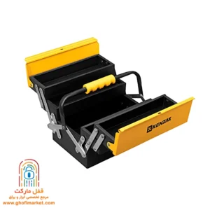جعبه ابزار فلزی سه طبقه کنزاکس KTB-1303 سایز 30 سانتی‌متر وزن 3.5 کیلوگرم