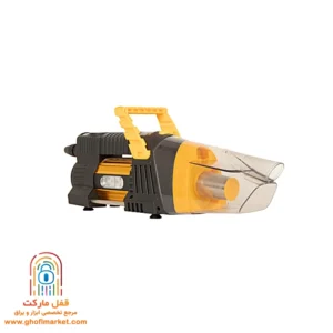 نمایش کابل فندکی و شلنگ باد همراه کمپرسور کنزاکس مدل KAVC-15