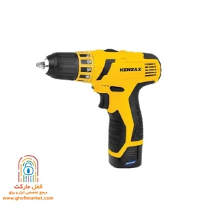 باتری لیتیوم پیچ‌گوشتی KCD-114 کنزاکس با پایه شارژر سریع