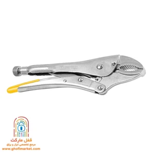 کنزاکس KLP-207 انبر قفلی تایوانی ۷ اینچ با فک سخت‌کاری‌شده و پیچ تنظیم