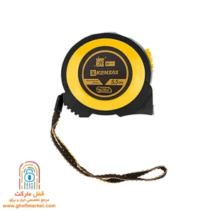 متر روکشدار 5.5 متری کنزاکس KMT-255 عرض نوار 19 میلی‌متر وزن 280 گرم
