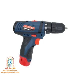 دریل شارژی 12 ولت لیتیوم المکس مدل C.D 232