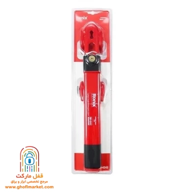 نصب قفل فرمان رونیکس توسط راننده روی خودرو