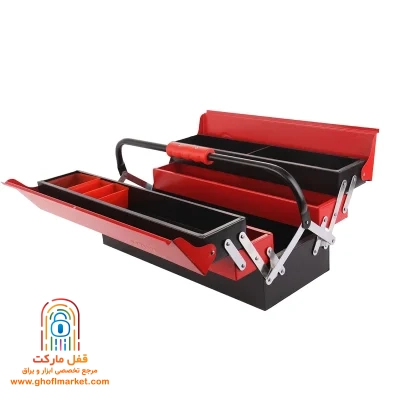 جعبه ابزار فلزی آروا مدل 4709 از نمای جلو