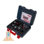محتویات جعبه دریل آروا شامل باتری و شارژر