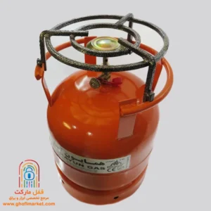 پیک نیک 8 کیلویی اجاقی نارنجی همایون گاز