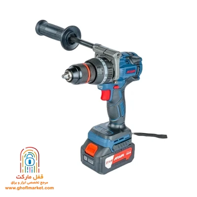 دریل چکشی براشلس آروا مدل T5972 از نمای روبرو