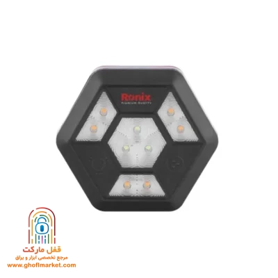 چراغ هشدار شارژی شش ضلعی رونیکس RH-4225