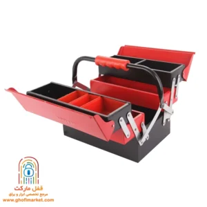 نمای کلی جعبه ابزار فلزی آروا مدل ۴۷۰۳