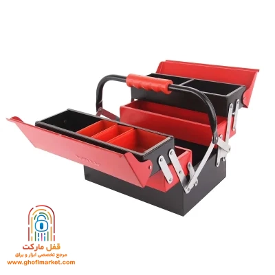 نمای کلی جعبه ابزار فلزی آروا مدل ۴۷۰۳