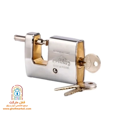 تصویر اصلی محصول قفل کتابی برنجی پارس قفل
