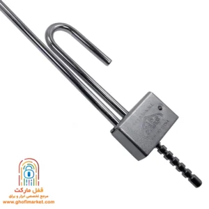 قفل پدال روپوشدار پارس با کليد معمولي