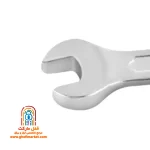 نمای نزدیک از آبکاری نیکل بدنه آچار