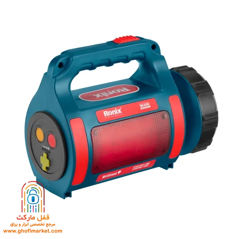 نمای جانبی نورافکن رونیکس مدل RH-4230