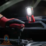 نورافکن شارژی جیبی رونیکس RH-4224 در حین کار