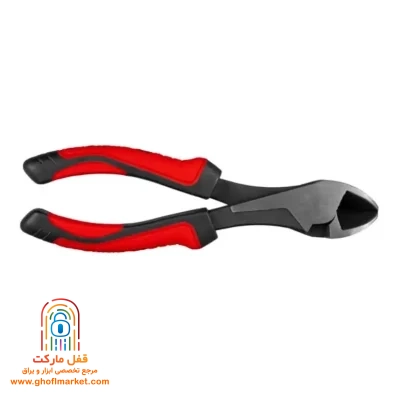 نمای نزدیک از فک‌های تقویت‌شده و تیز قیچی سیم‌بر RH-1237 رونیکس