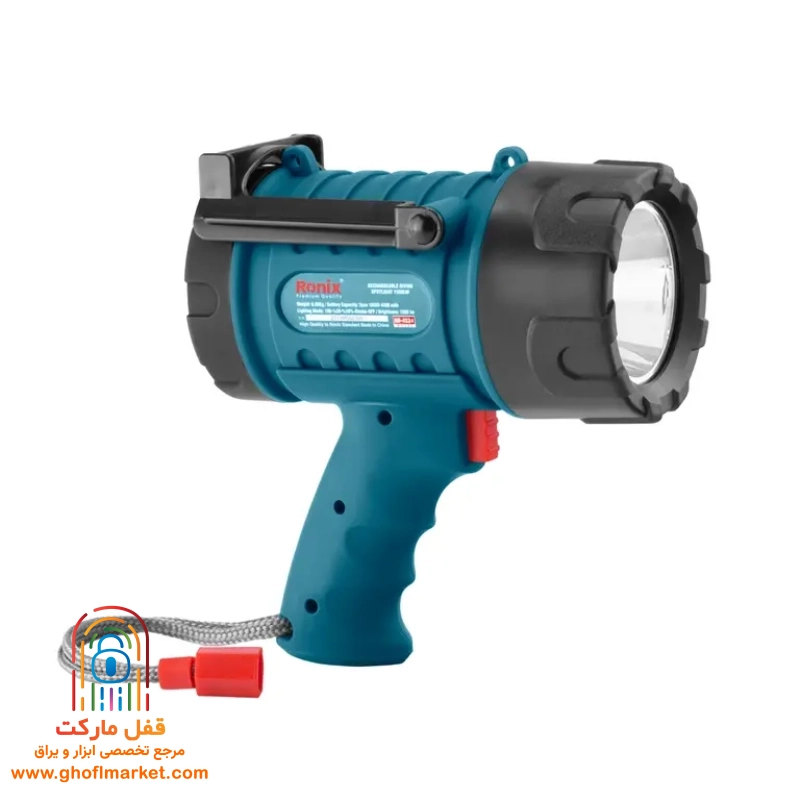 نورافکن شارژی رونیکس مدل RH-4234 نمای جانبی