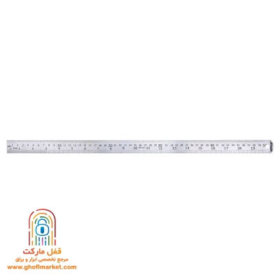 نمای کلی از خط‌کش فلزی آروا مدل 4693 با بدنه فولادی