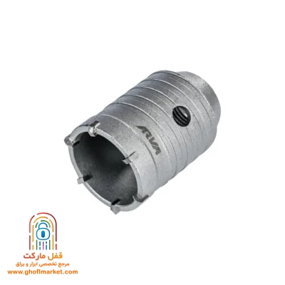 حفره دقیق پانچ شده با گردبر بتن ۵۰ میلیمتری