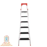 نردبان ۶ پله آلومینیومی آروا در حالت باز