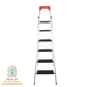 نردبان ۶ پله آلومینیومی آروا در حالت باز
