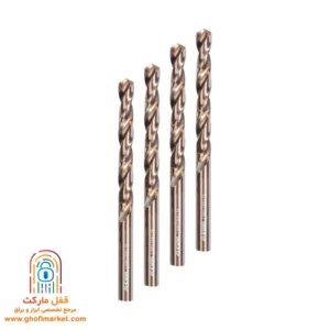 نمای روبرو از مته کبالت ۵% HSS سایز ۷.۵ میلی‌متر مدل 7512