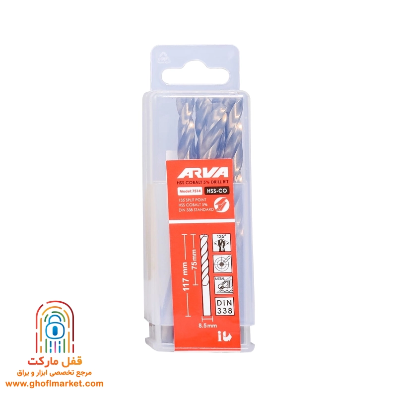 سر مته زاویه نوک تیز ۱۳۵ درجه