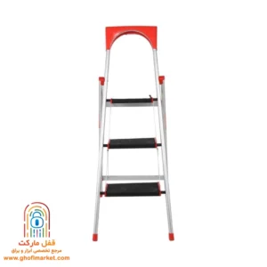 تصویر کلی نردبان آلومینیومی ۳ پله آروا مدل 4750