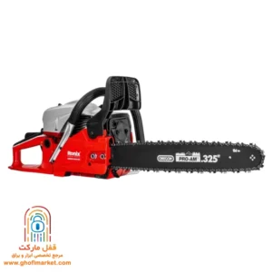 اره زنجیری بنزینی رونیکس 4645PRO نمای جلو